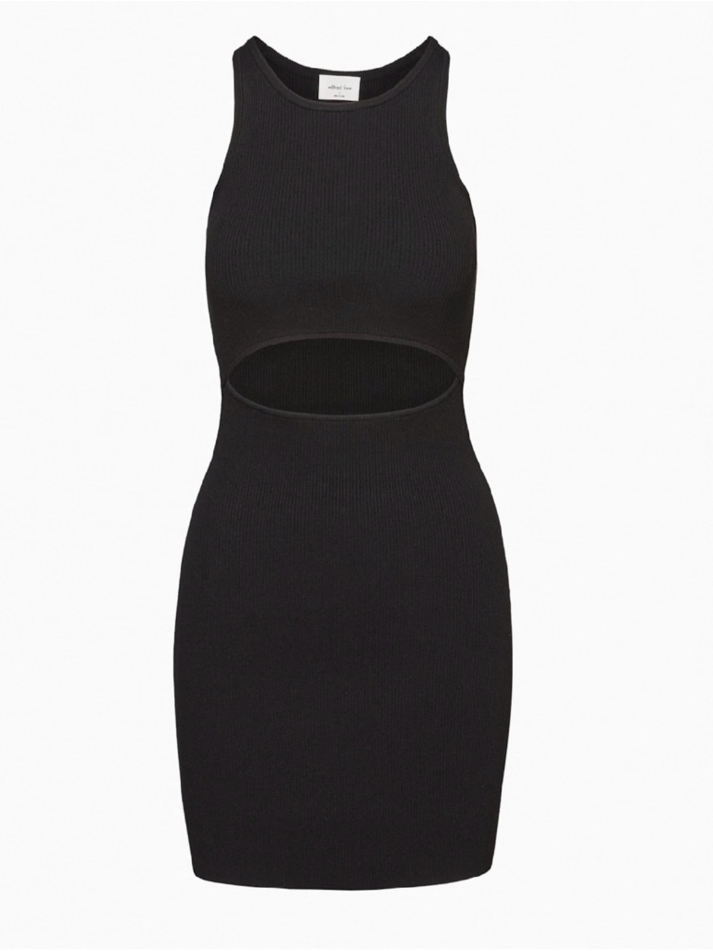 Aritzia Wilfred Cut-Out Knit Tank Mini Dress BNWT